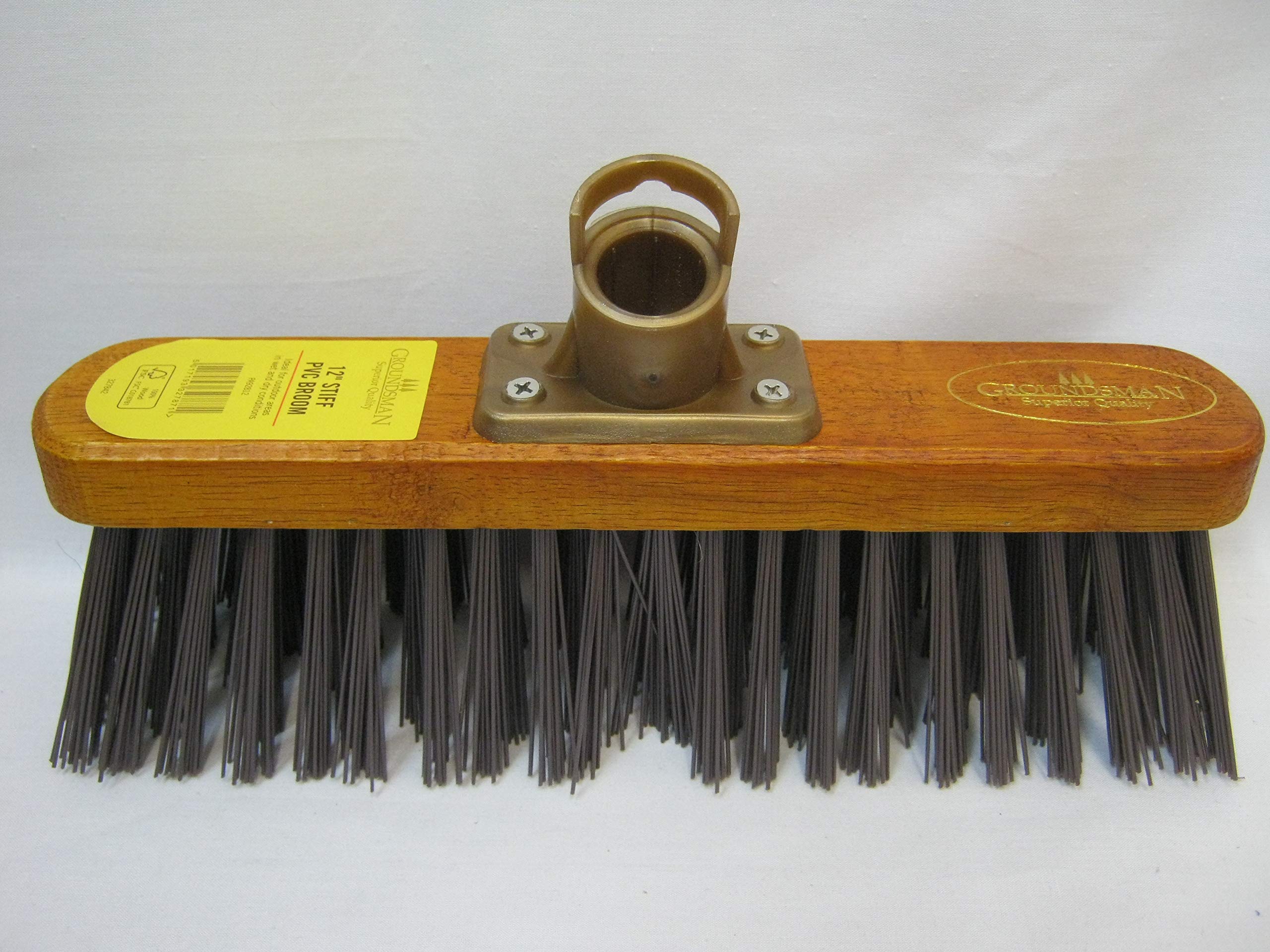 Groundsman Stiff PVC Broom Head Only 12"