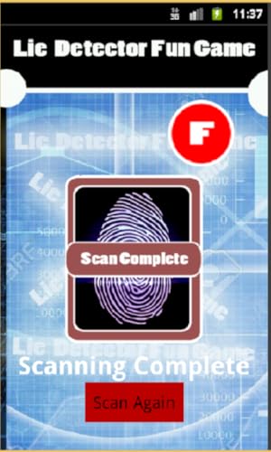 Lie detector fun Game