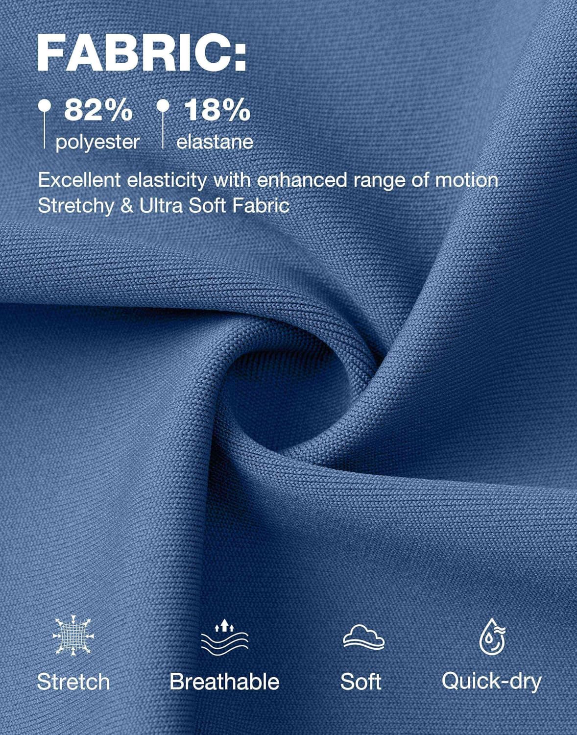 Pudolla 32"/34"/36"/38" Inseam Men's Tall Sweatpants with Zipper Pockets Lightweight Joggers for Athletic Workout Casual - Image 5