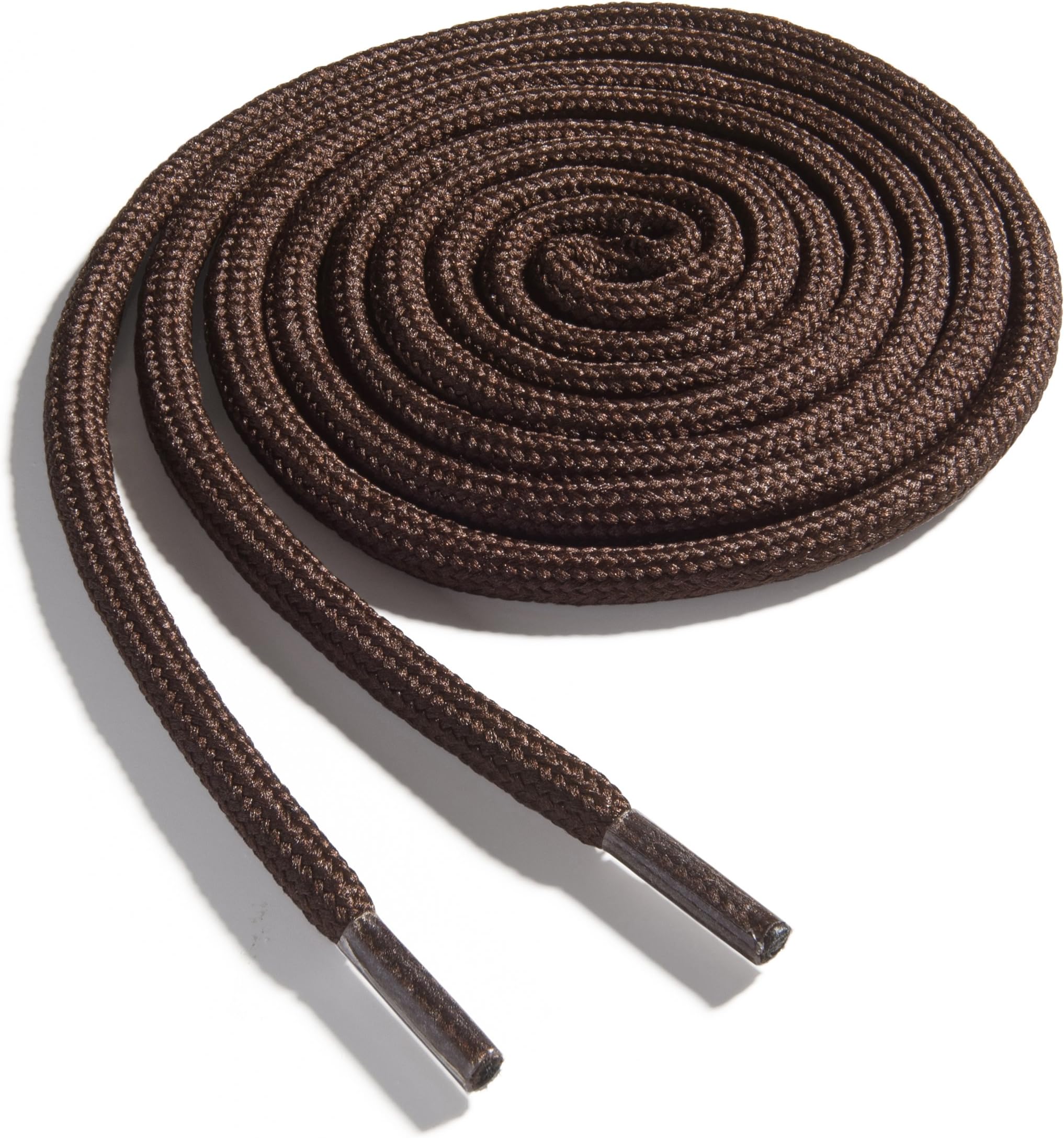 Heavy Duty Thick Round Boot Laces, Work & Hiking Boot Shoe Laces - Athletic Laces - 2 Pair Pack - Made in USA