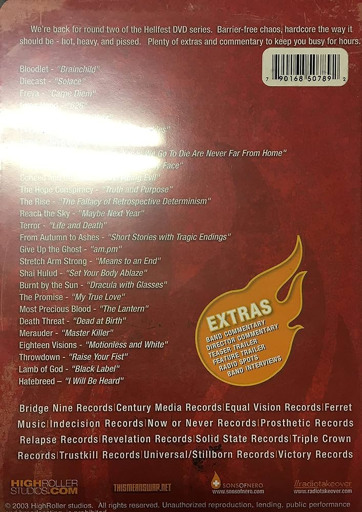 Amazon.co.jp: Hellfest 2002 [DVD] : DVD