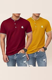 Lymio Polo T Shirt for Men || T Shirt for Man || Collar T Shirt Style Men (Packs Also Available) (Polo-06-10)
