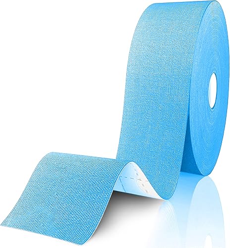 Vista 25 de Cinta deportiva de kinesiología original. Cinta deportiva profesional para tobillo, muñeca, rodilla, hombro, músculos, articulaciones. Sin látex