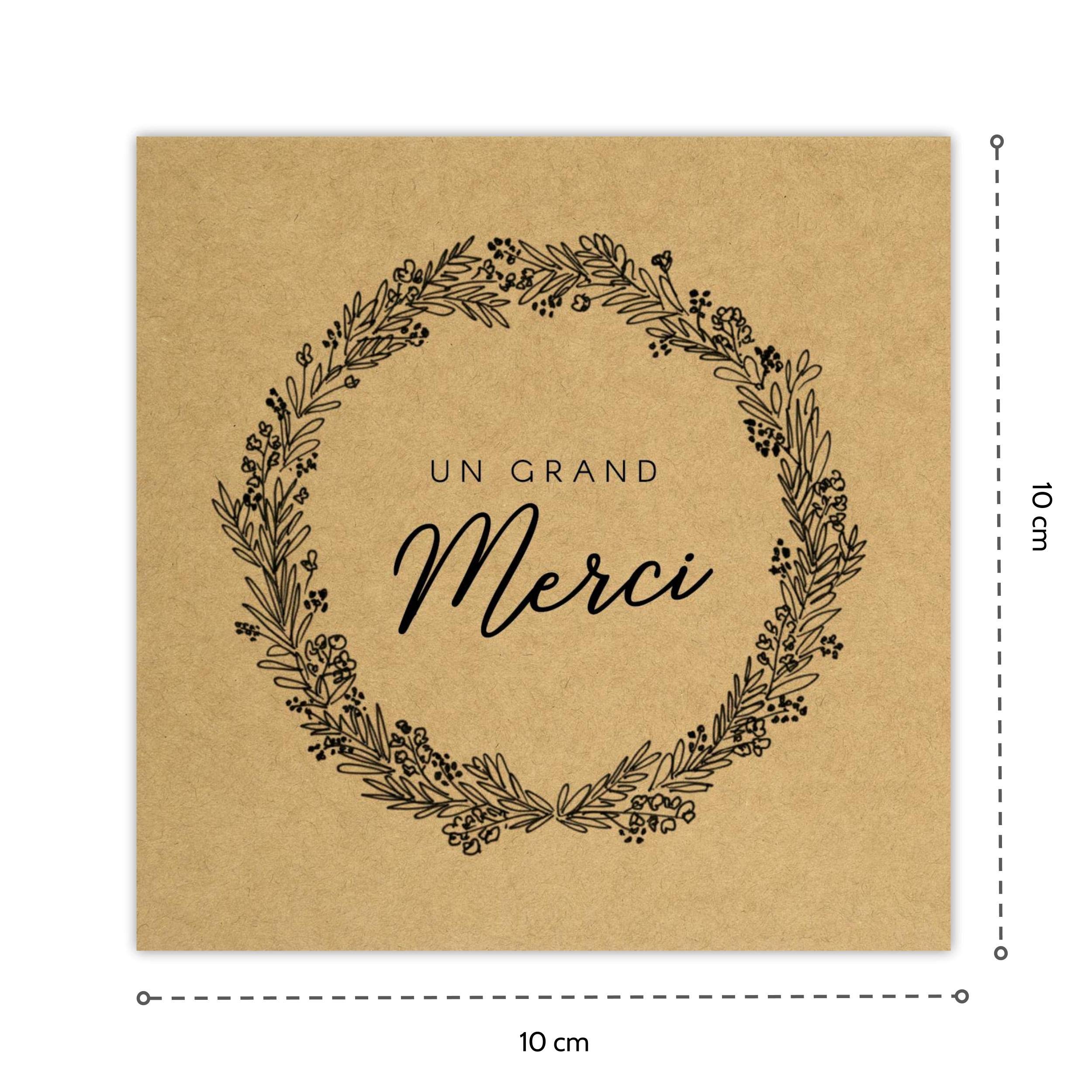 Ohuhu 36 Pezzi Biglietti Di Ringraziamento, Carta Kraft Per Biglietti D'auguri Per Biglietti Regalo Biglietti Di Ringraziamento Fai Da Te Regalo, 10 X 15 Cm, Thank You In Inglese - Foto 4