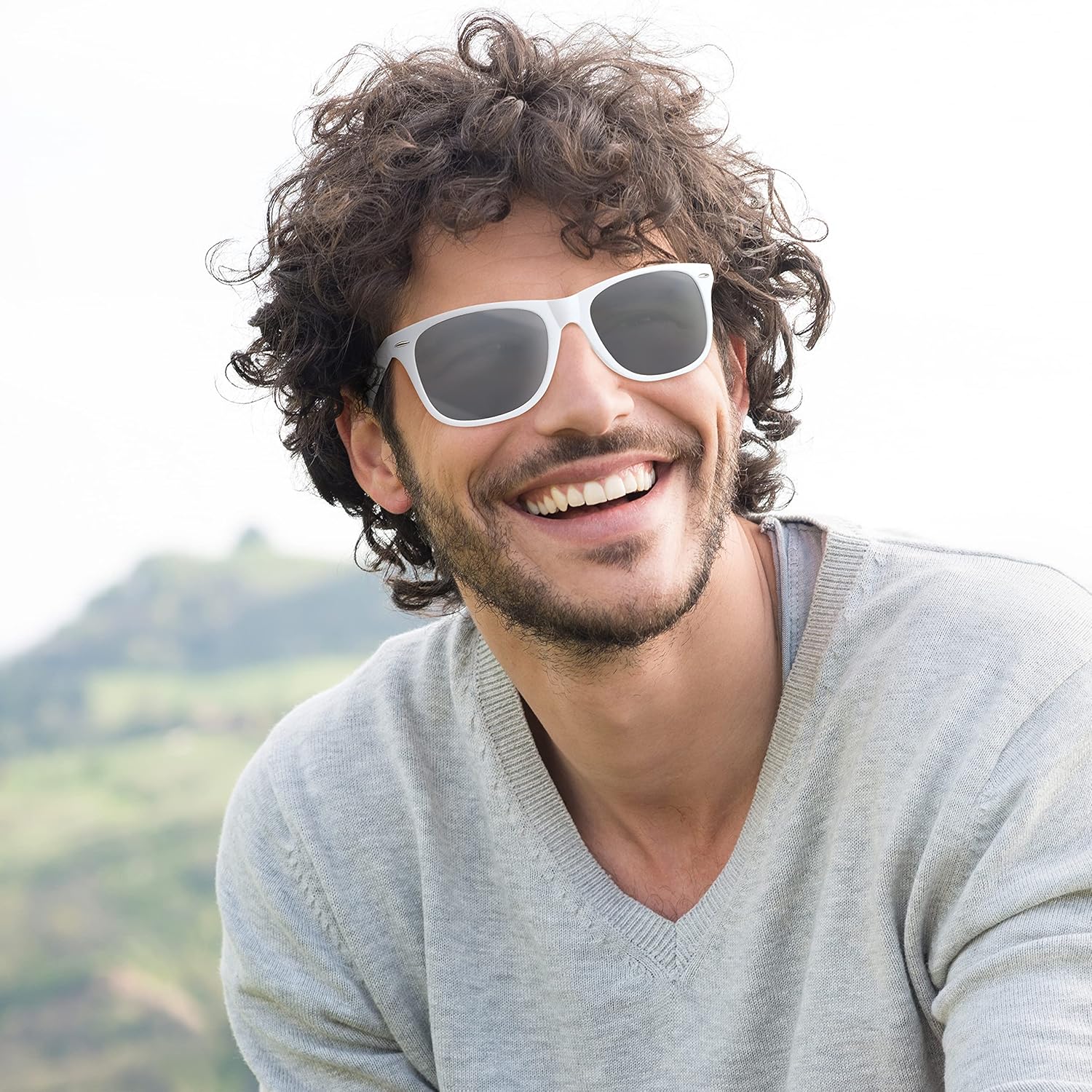 XXL Mens Extra Large Polarized Sunglasses for Big Wide Heads 152mm