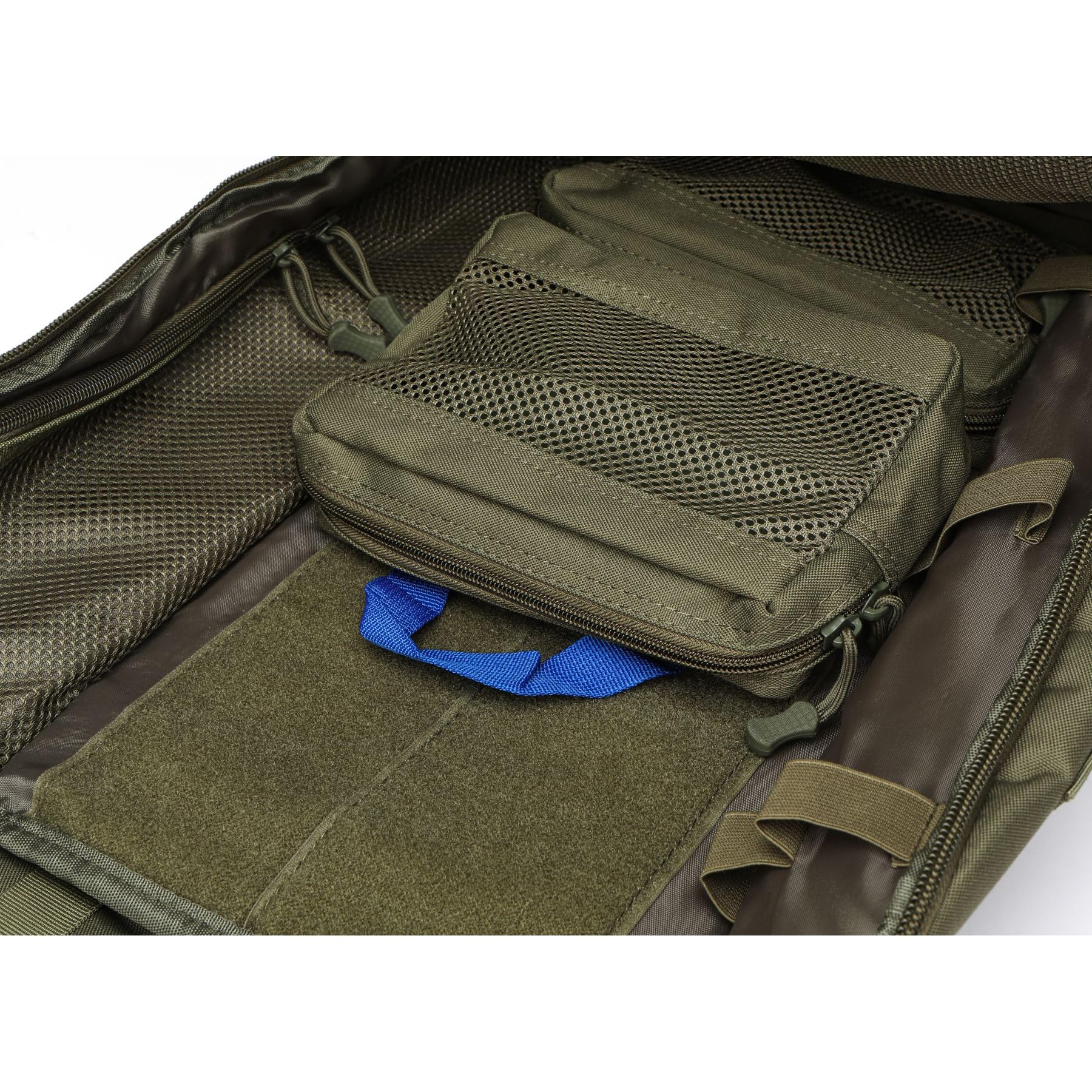 Thuram 40L Waterproof Tactical Medical Backpack First Aid Bag for Hiking Trekking Hunting Fishing Camping Outdoor Sports (Green)