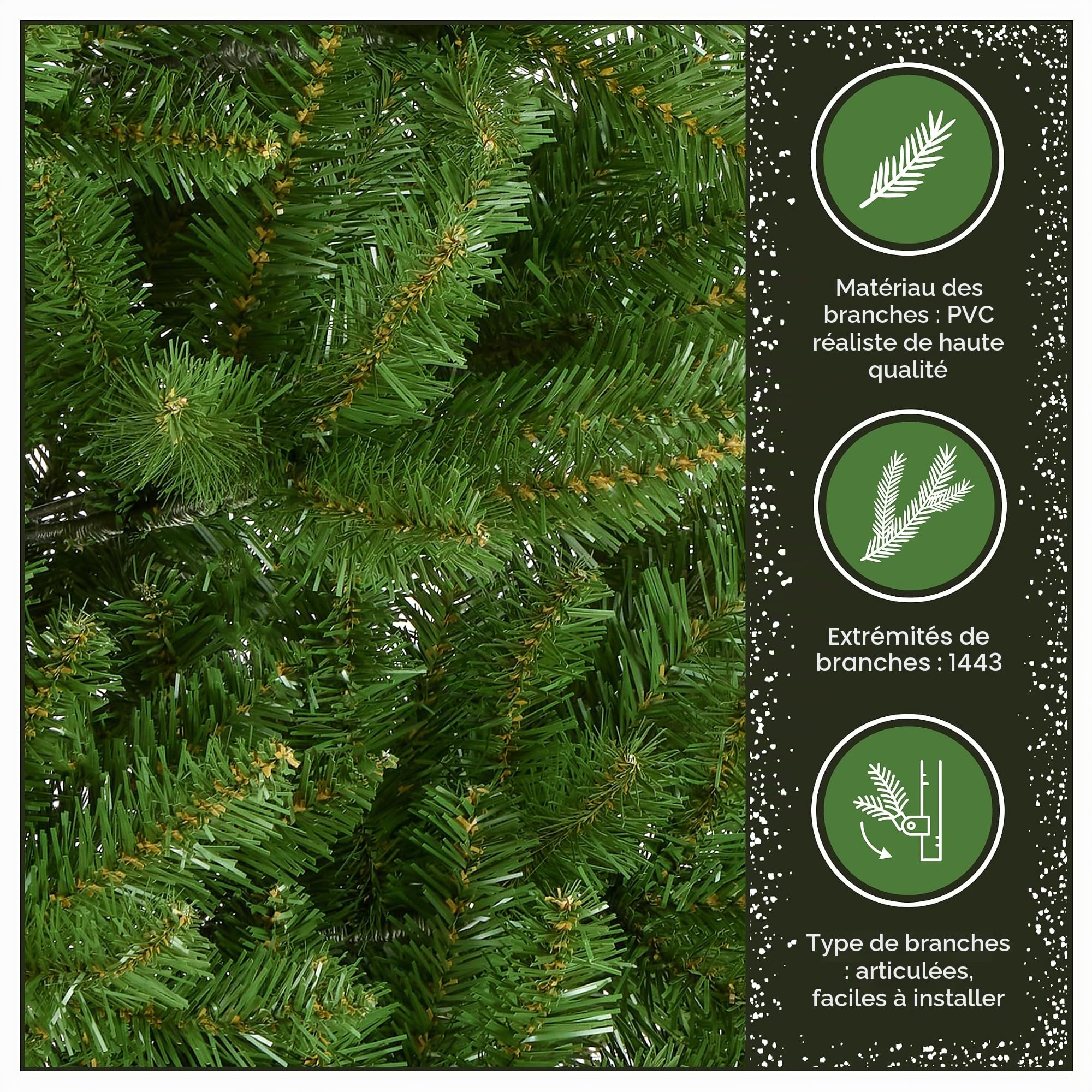 National Tree Company KW7-500-90 Arbre à Crayons en Sapin de Kingswood Vert 8 à 10 Pieds