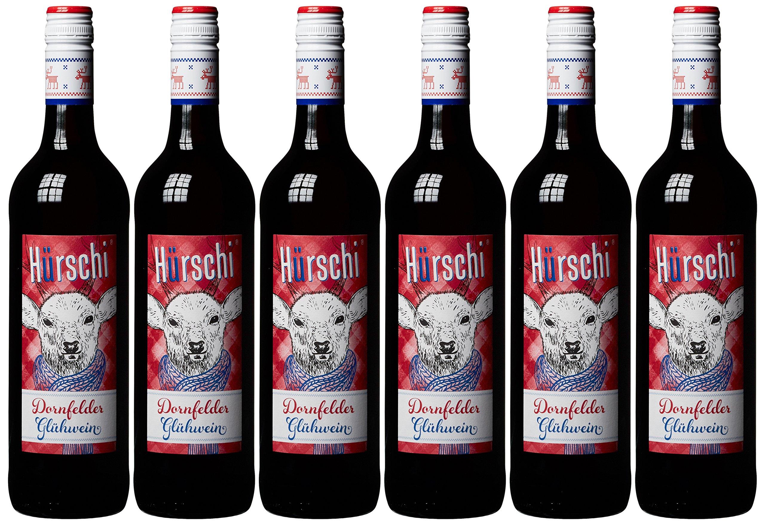 Hürschi Rot Glühwein (6 x 0.75l) aus Dornfelder
