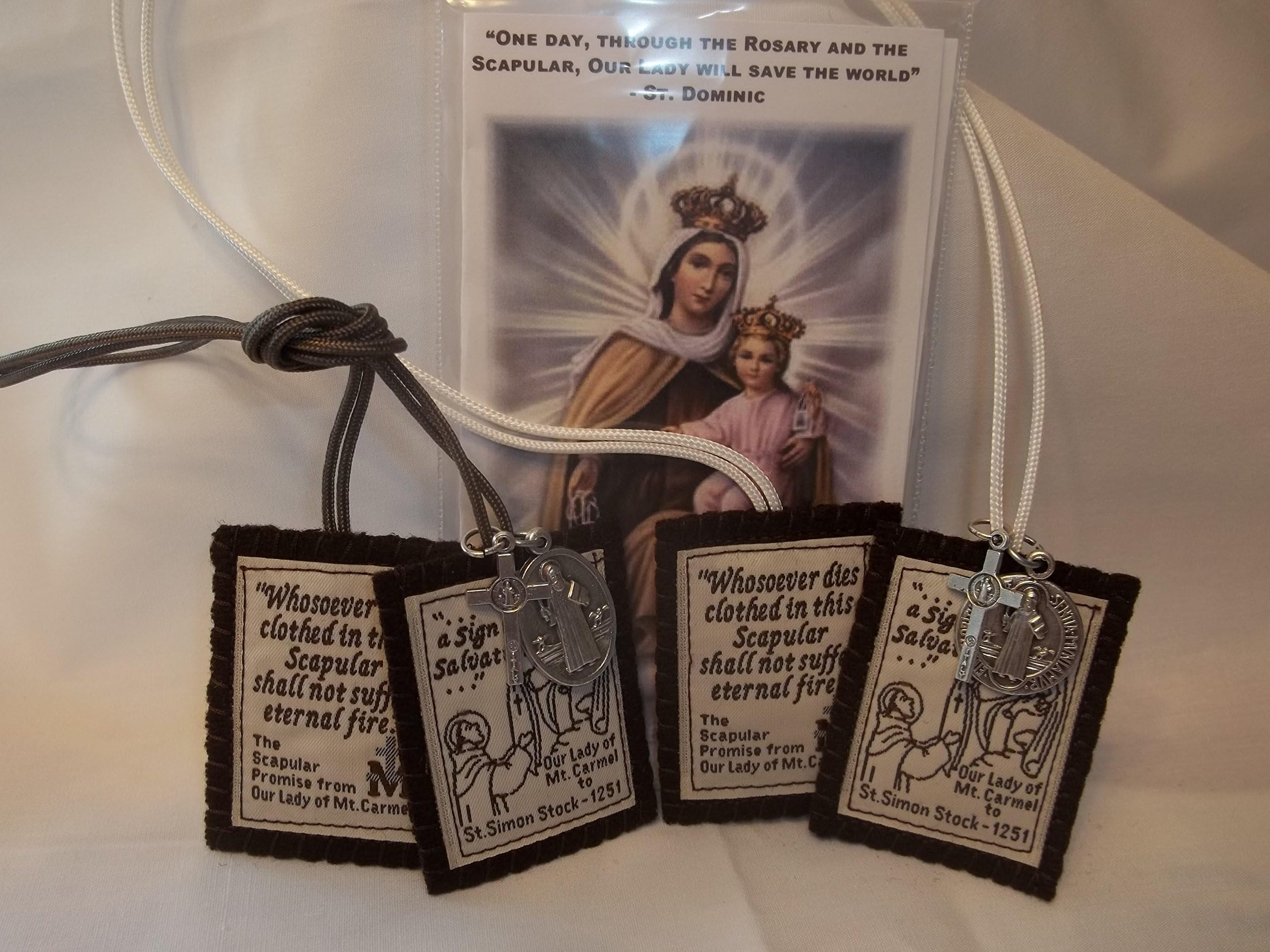 Unbreakable Brown Scapular of Our Lady of Mount Carmel