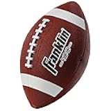 Franklin Sports Kids Junior Grip-Rite Youth Junior Size Rubber Footballs - Peewee Kids Durable Outdoor Footballs - Single & Bulk Packs Available