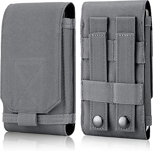 Miniatura 11 de IronSeals Funda táctica Molle para teléfono, bolsa universal para cinturón para iPhone 17 Pro Max/17 Pro/17/16 Pro Max/15 Pro Max/14 Pro Max/13/12