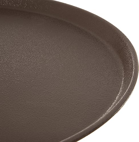 Miniatura 4 de Carlisle FoodService Products CFS 1600GR2076 Griptite - Bandeja redonda para servir, 16 pulgadas, color marrón (paquete de 12)