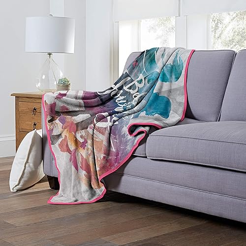 Miniatura 10 de Northwest Manta de seda de Frozen Touch, 40 x 50 pulgadas, diseño de niñas mágicas