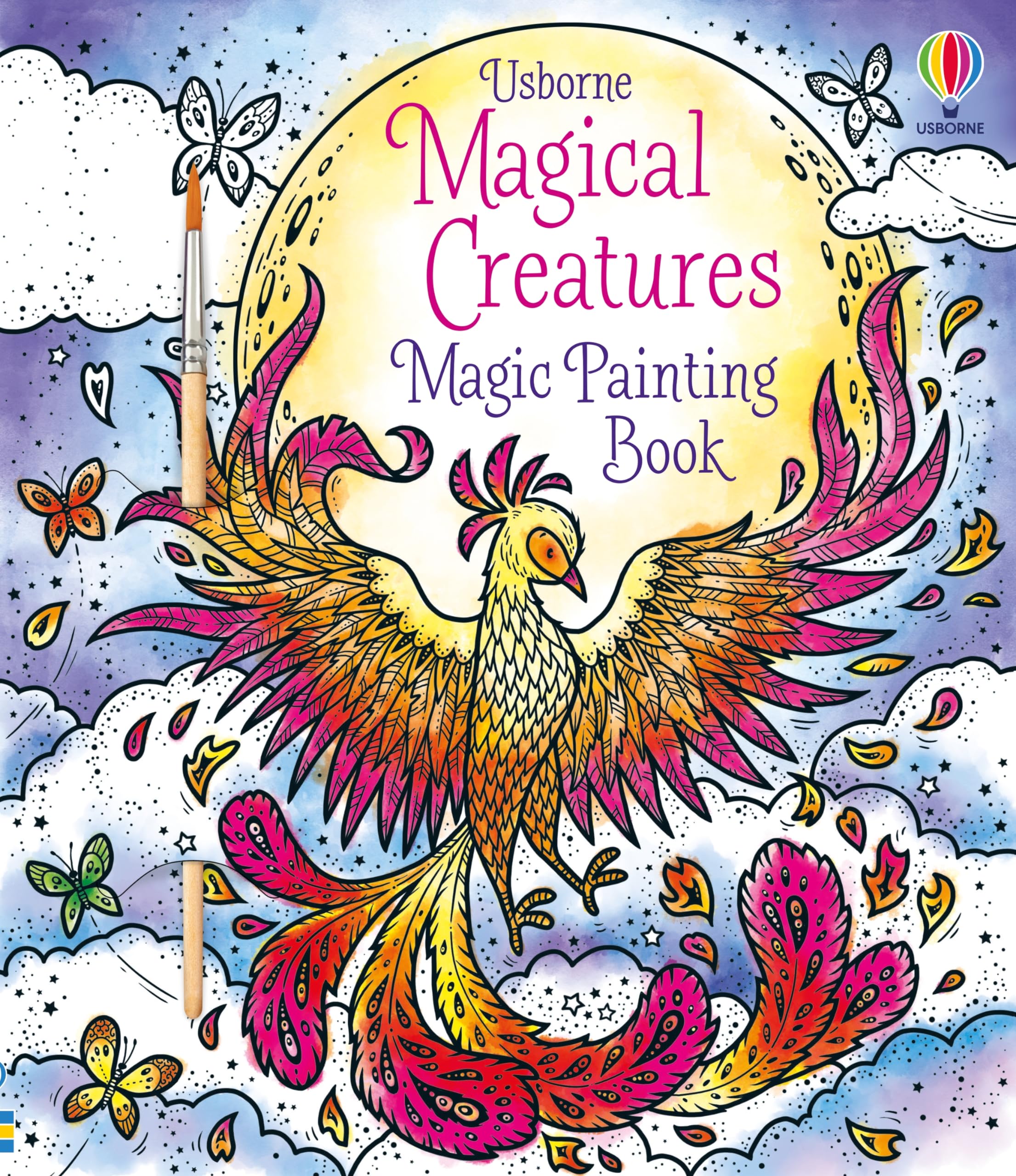 Magical Creatures Magic Painting Book: 1 (Magic Painting Books)