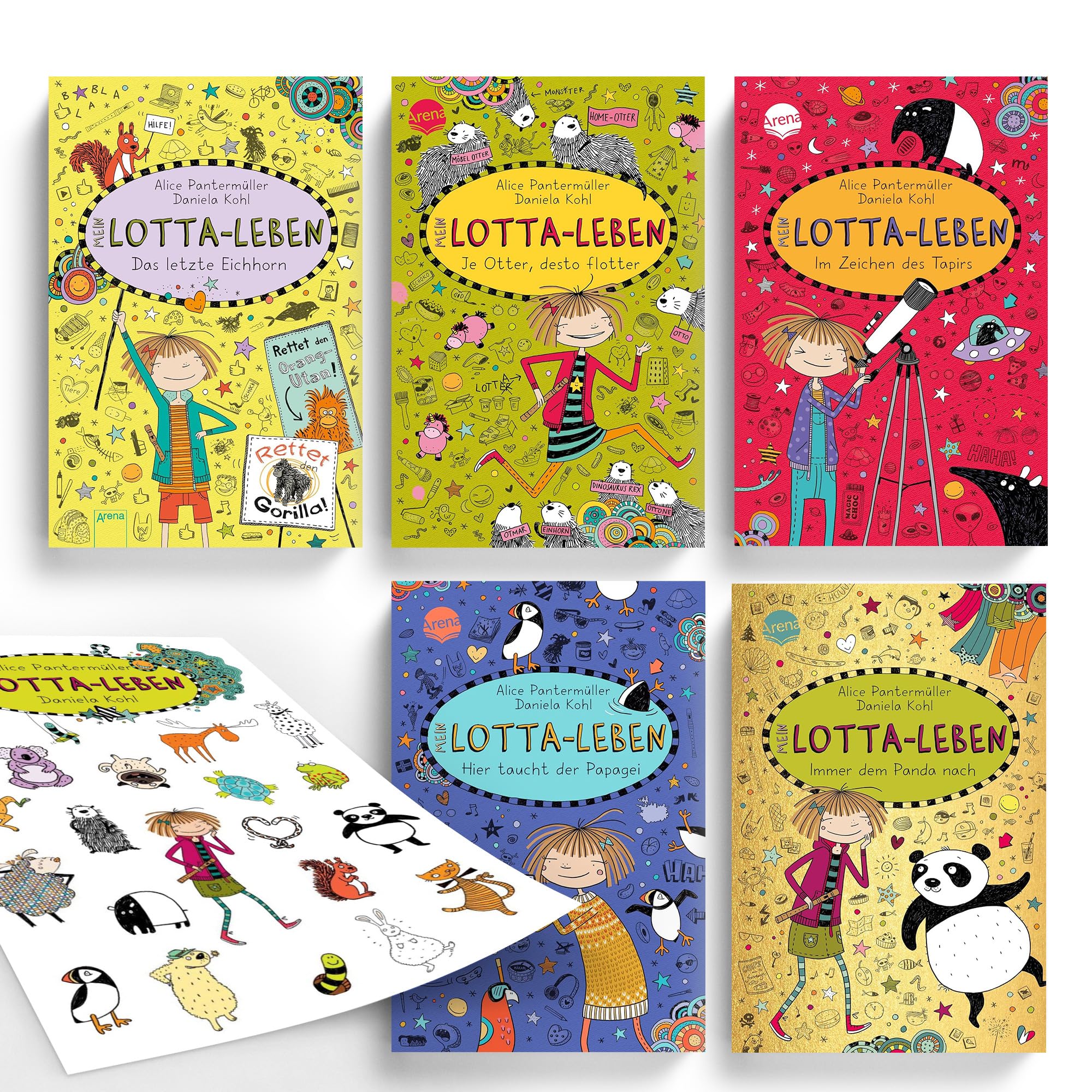 【ドイツ語】　本　Lotta-Lebenシリーズ10巻セット ドイツ語】 本 Lotta-Lebenシリーズ10巻セット MEIN LOTTA-LEBEN
