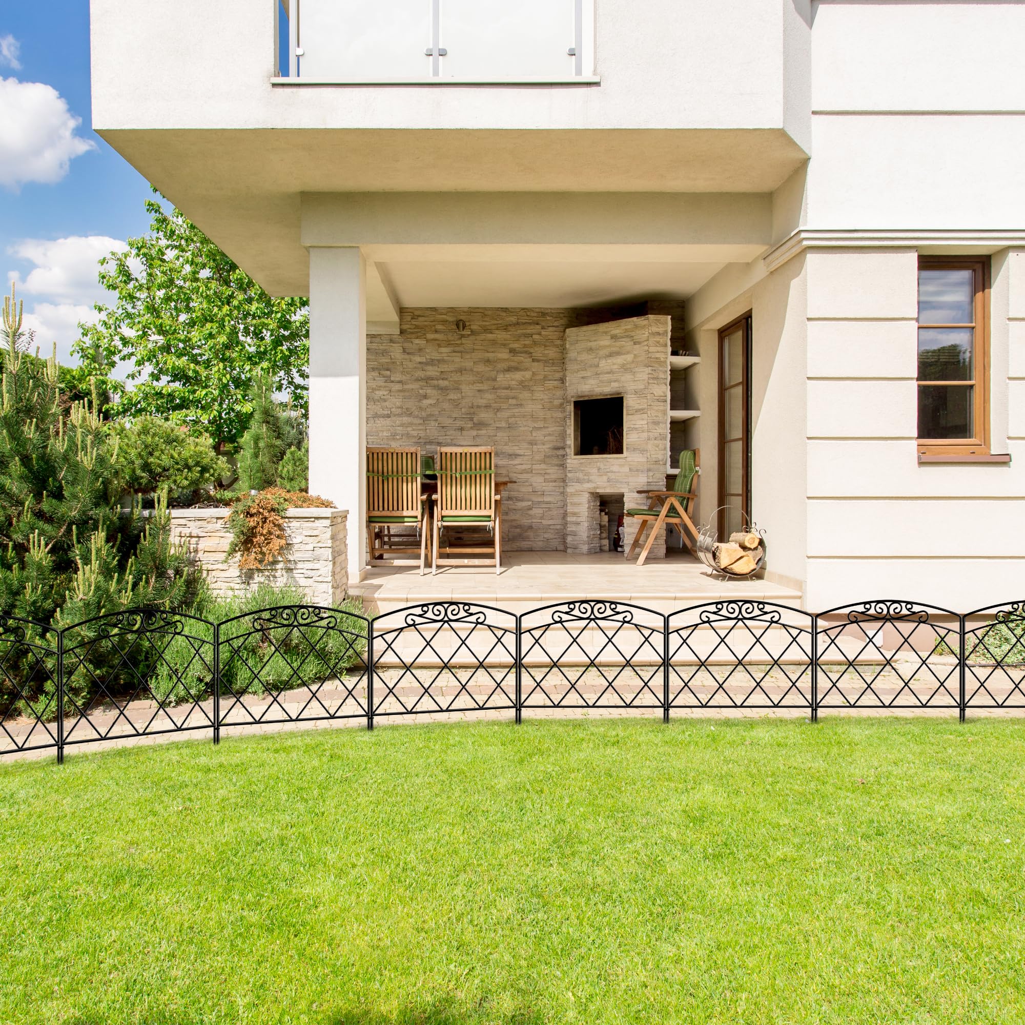 RECINZIONE PER STAGNO recinzione da giardino elementi per recinzione recinzione a incastro
