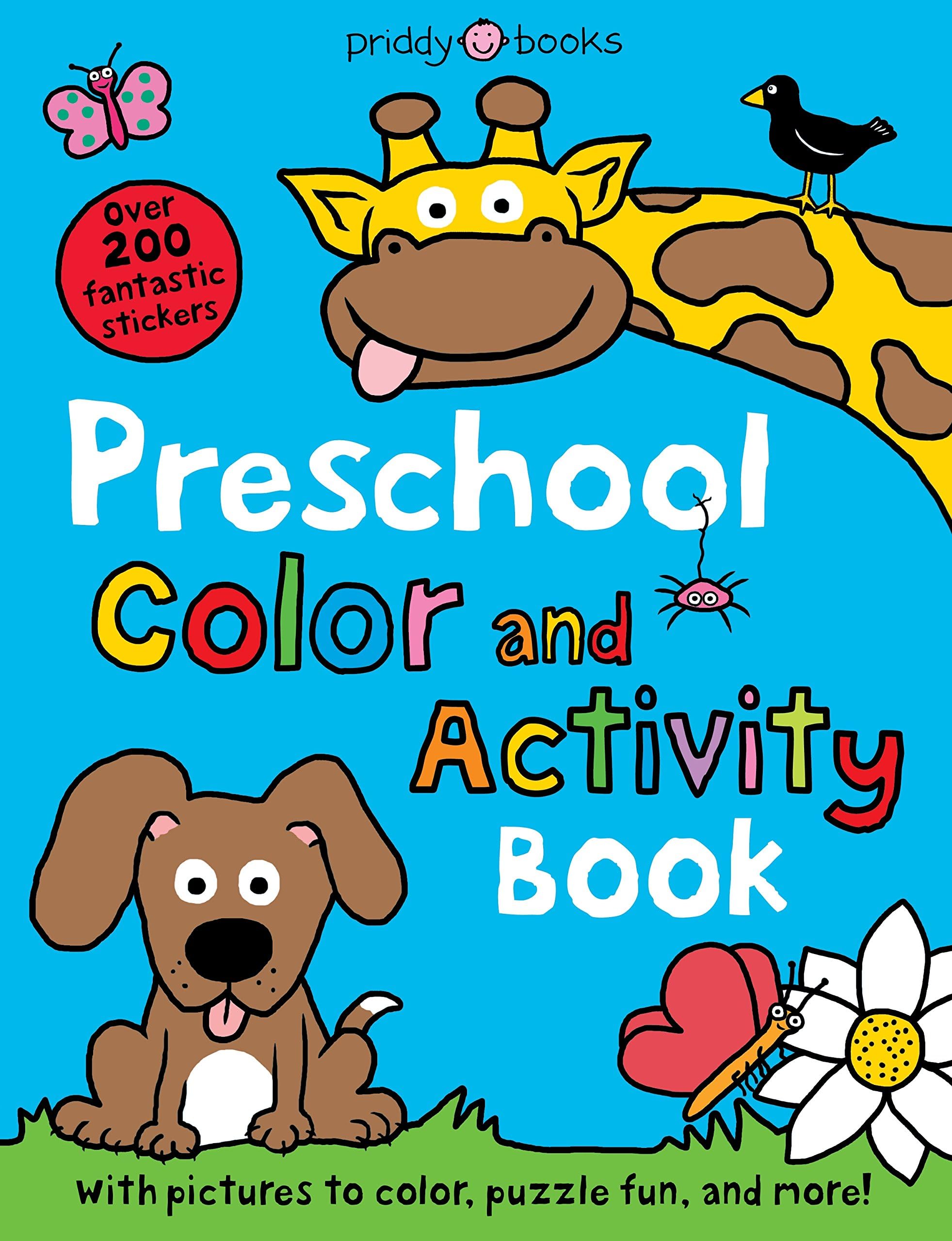 Preschool Color and Activity Book