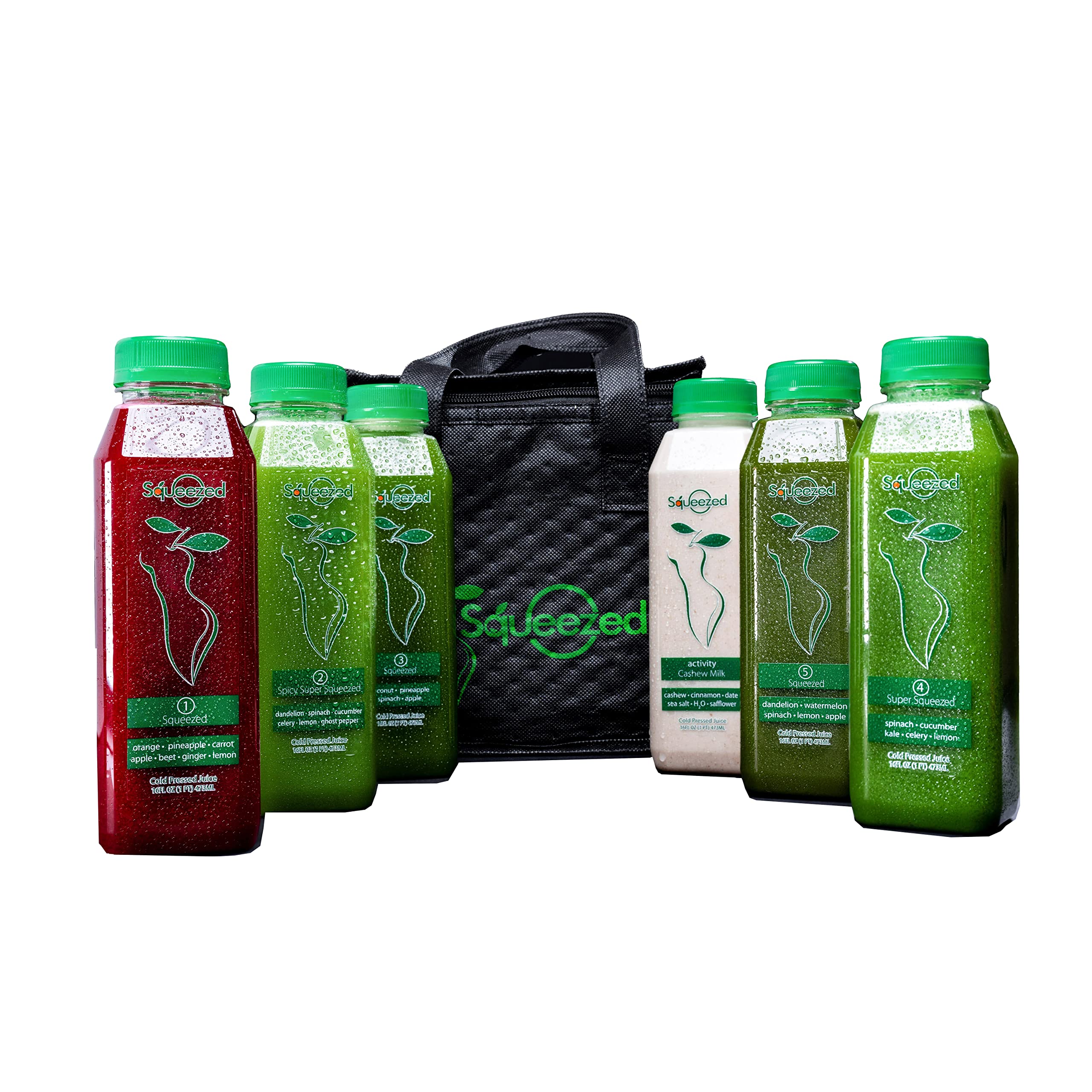 Squeezed 3 Day Spicy Super Squeezed Juice Cleanse