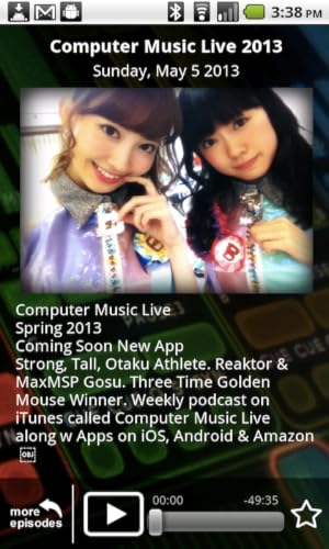 Computer Music Live – vue 5