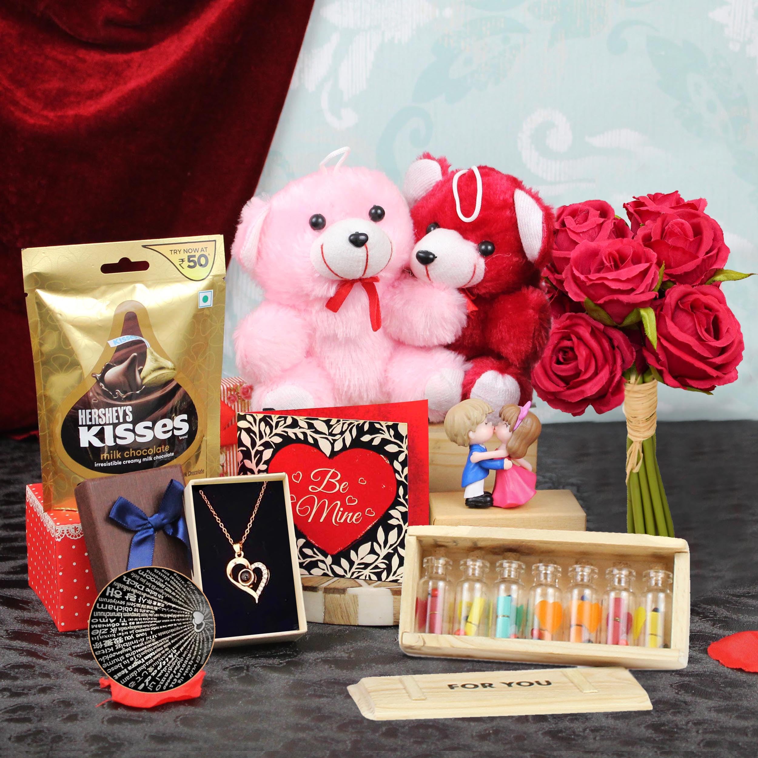 Black T-Shirt Feral Girl Raccoon Holding Heart Valentine's Day Print For Casual Wear And Holiday Gifts