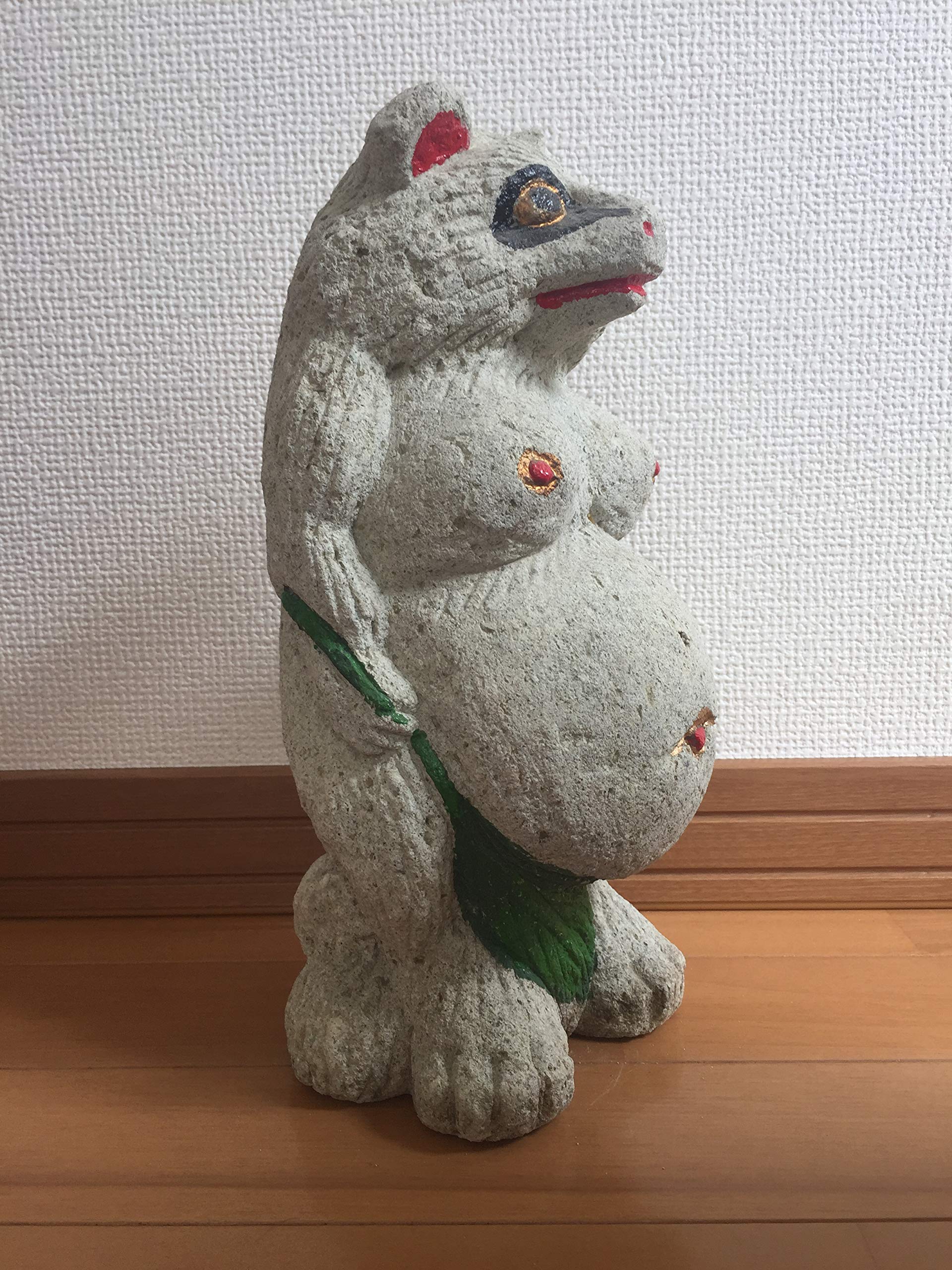 Amazon.co.jp: 大谷石たぬきさん(30cm） : ホーム＆キッチン