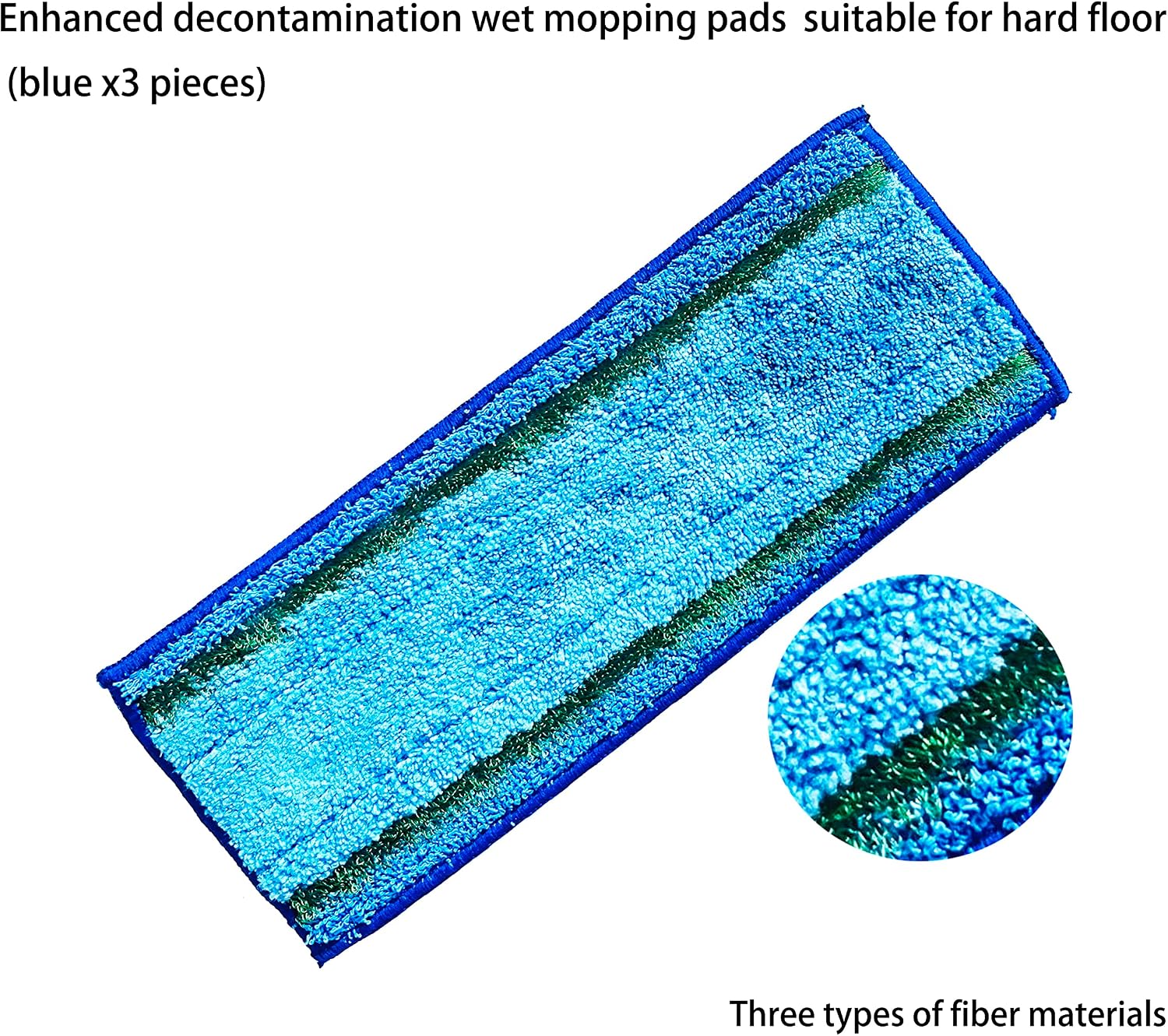 JoyBros Upgraded Replacement Mopping Pads Compatbile with iRobot Braava Jet M6 (6110) (6012) (6112) M Series Washable/Reusable Better Cloth Pad Material Durable and Stain Removal enhancements 9 Pack