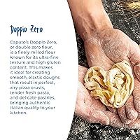 Vista 4 de Antimo Caputo Harina Clásica Multiuso (Doppio Zero) - 2.2 lb (1 kg) - Paquete de 2