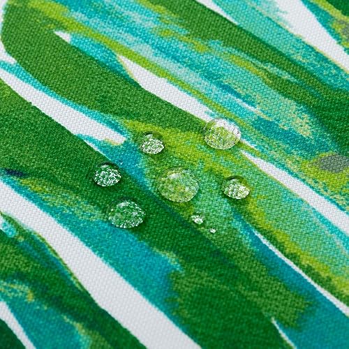 Miniatura 3 de Magpie Fabrics Fundas de cojín para sofá biplaza para banco de patio (solo funda de repuesto, sin relleno), funda de cojín impermeable resistente a