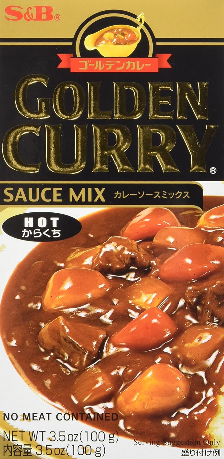 S&B Golden Curry Sauce MixHot, 100gm Amazon.ca Grocery & Gourmet Food