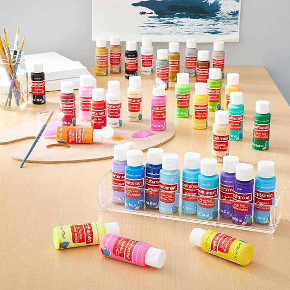 Craft Smart Essential Paint Value Set - Non-Toxic Paint for Drawing, Painting, Art & Crafts Supplies - 1 Pack