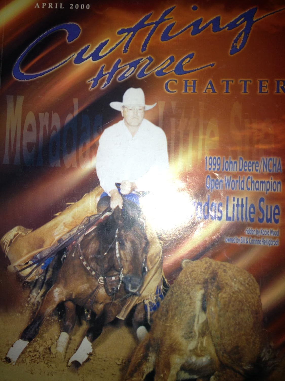 CUTTING HORSE CHATTERAPRIL 2000 ISSUE CUTTING HORSE CHATTER Books