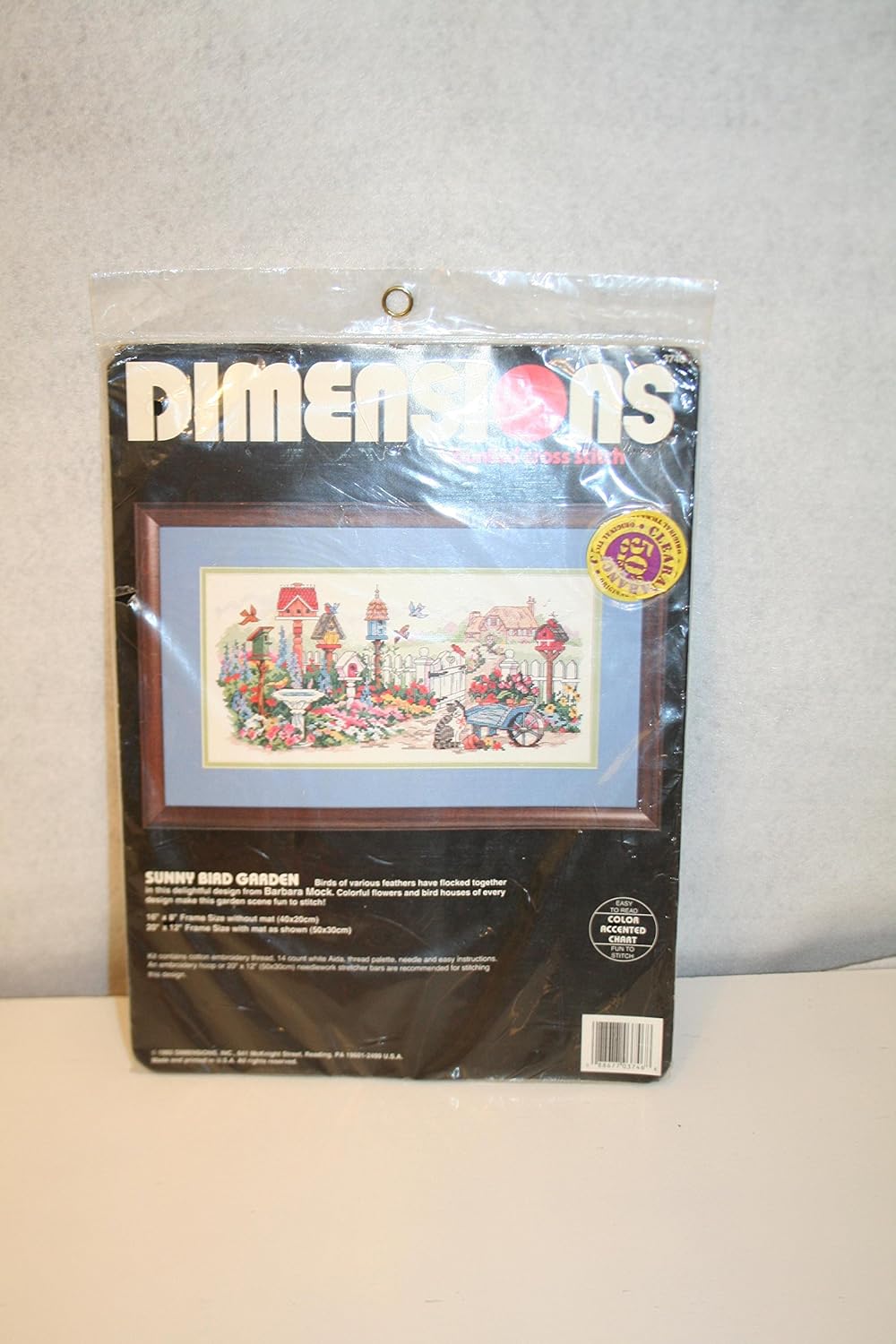 Dimensions Sunny Bird Garden Counted Cross Stitch kit