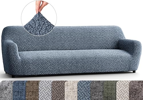 Miniatura 47 de PAULATO BY GA.I.CO. Funda para silla – Funda elástica para sillón – Funda de sillón para mascotas y niños – Fundas suaves para silla – Protector de