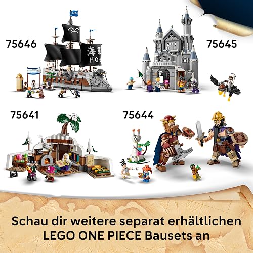 LEGO ONE PIECE Tony Tony Chopper Figure - Collectible Toy w/Accessories incl. a Rumble Ball - Cute Desk or Bedroom Decor Idea - Gift for 9+ Year Old Boys, Girls & Fans - 75643 - 7