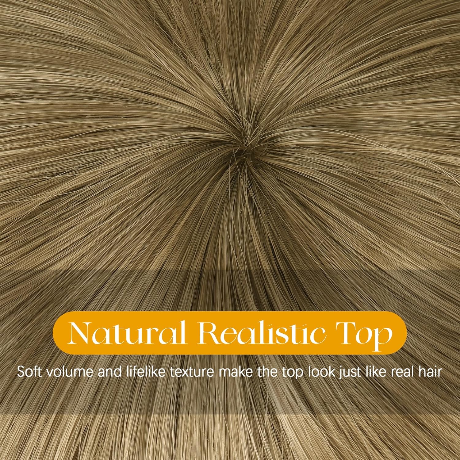 SOFEIYAN Pixie Cut Wig - Short Honey Blonde with Black Underlayer Pixie Haircut Wig with Bangs Pre-Styled Glueless Layered Synthetic Hair Wigs for Women Natural Looking Wigs for Daily Wear - Image 8