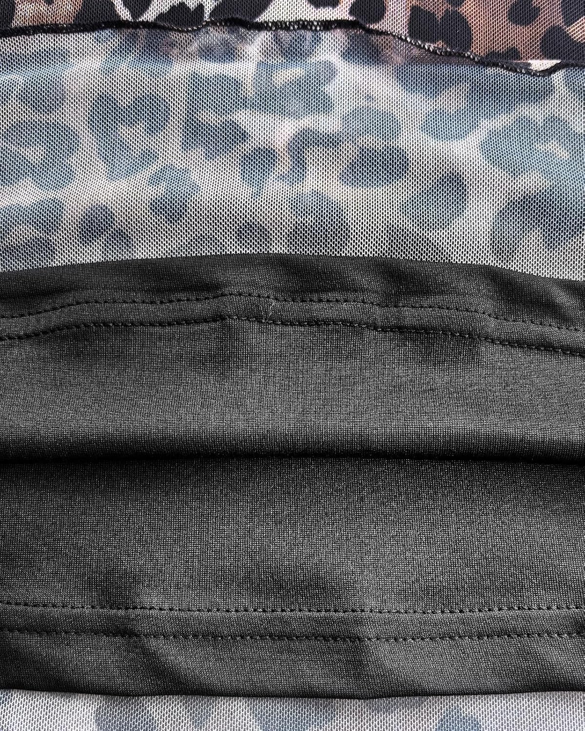 Women's Y2k Mesh Midi Skirt Elastic High Waisted Floral Print Bodycon Mermaid Long Skirts for Women - Image 7