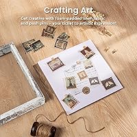 Vista 15 de Califortree 12x16 Large Shadow Box Frame with Soft Linen Back - Metal Push Pins Included, Memory Shadow Box Display Case for Bouquet Awards Medals