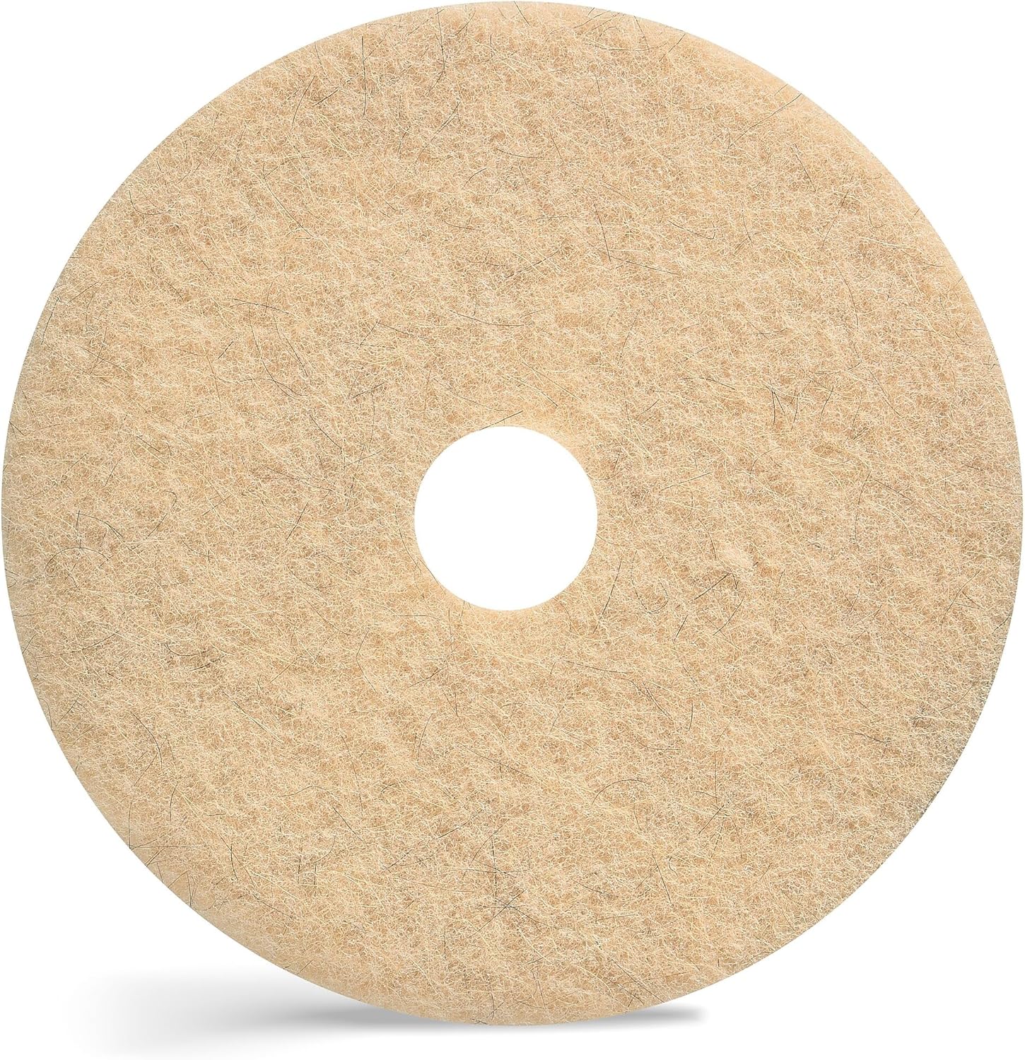 Coastwide Professional 20" Burnishing Floor Pad, Tan, 5/Carton
