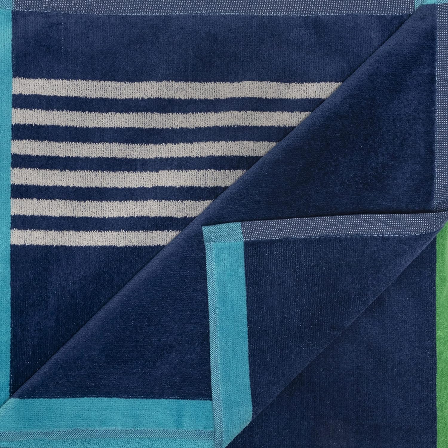 Superior Marine Knots Oversized Towel, 35" x 67", Royal Blue