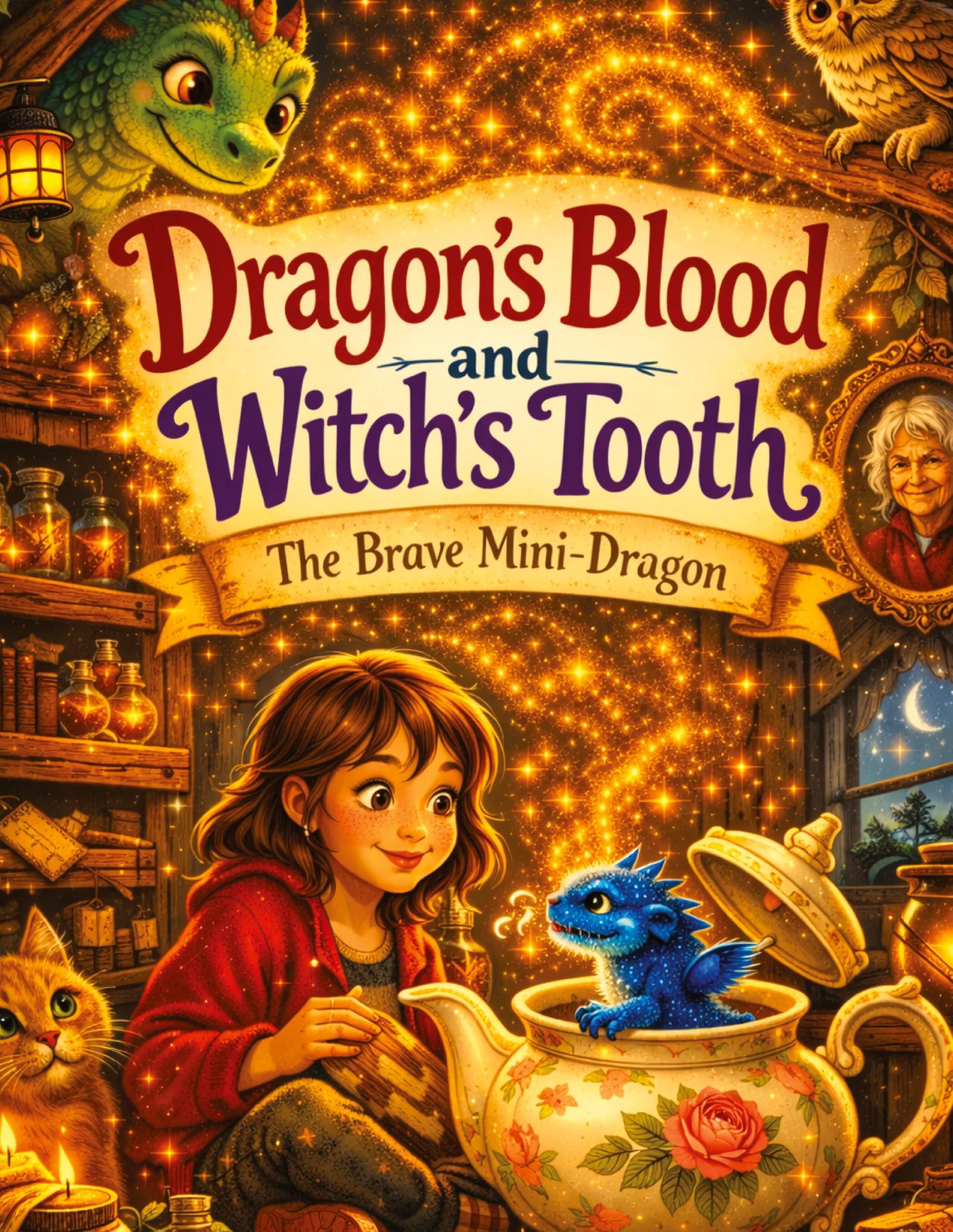 Dragon's Blood and Witch's Tooth: The Brave Mini-Dragon - A magical adventure for children aged 8 and up