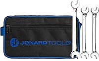 Vista 1 de Jonard Tools ASW-3 Kit de llaves de velocidad, 9/16 pulgadas, 1/2 pulgadas, 7/16 pulgadas, cromo