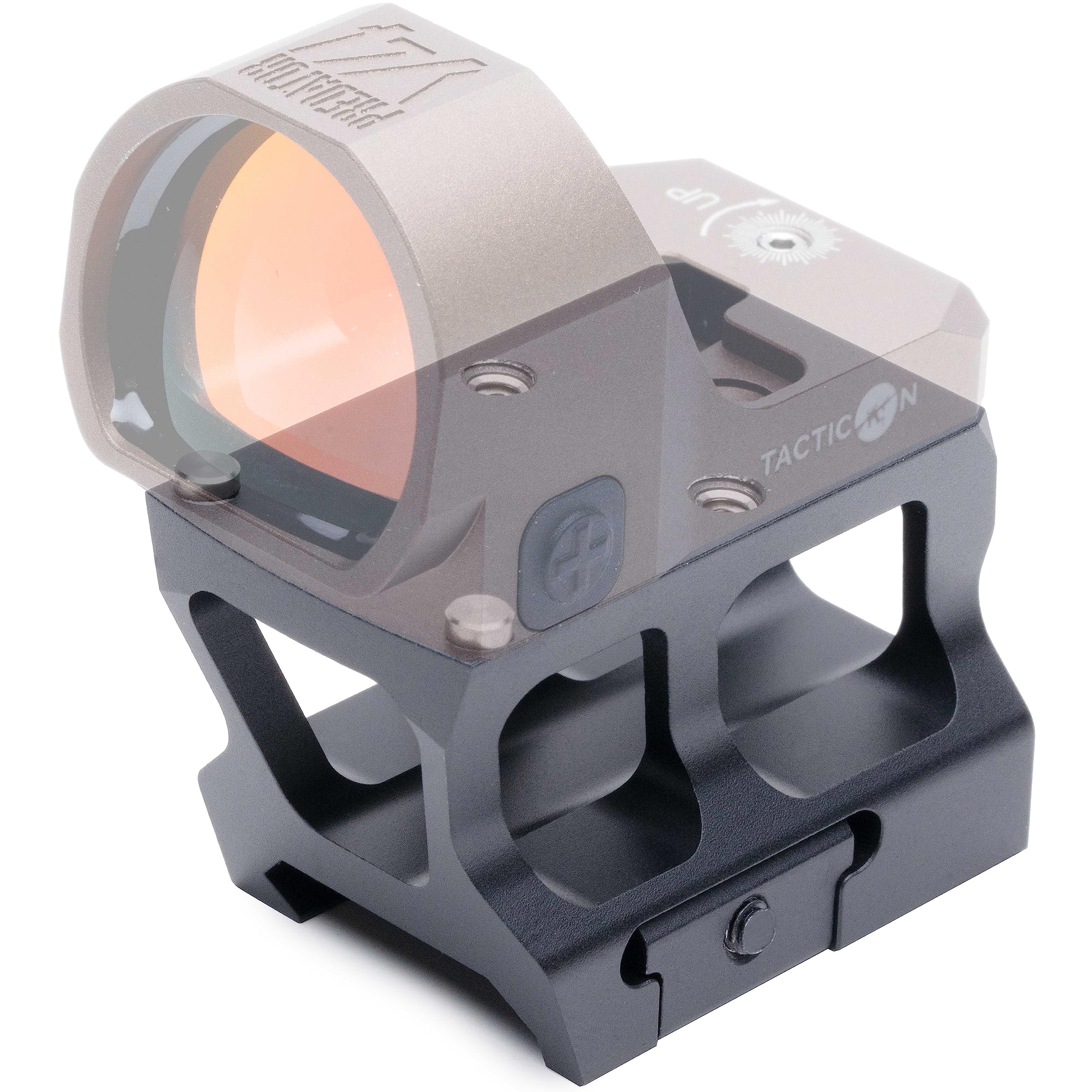 Tacticon Compact Reflex Riser | Disabled Combat Veteran Owned Company | Rail Mount Aluminum Adapter for Red Dot Sight
