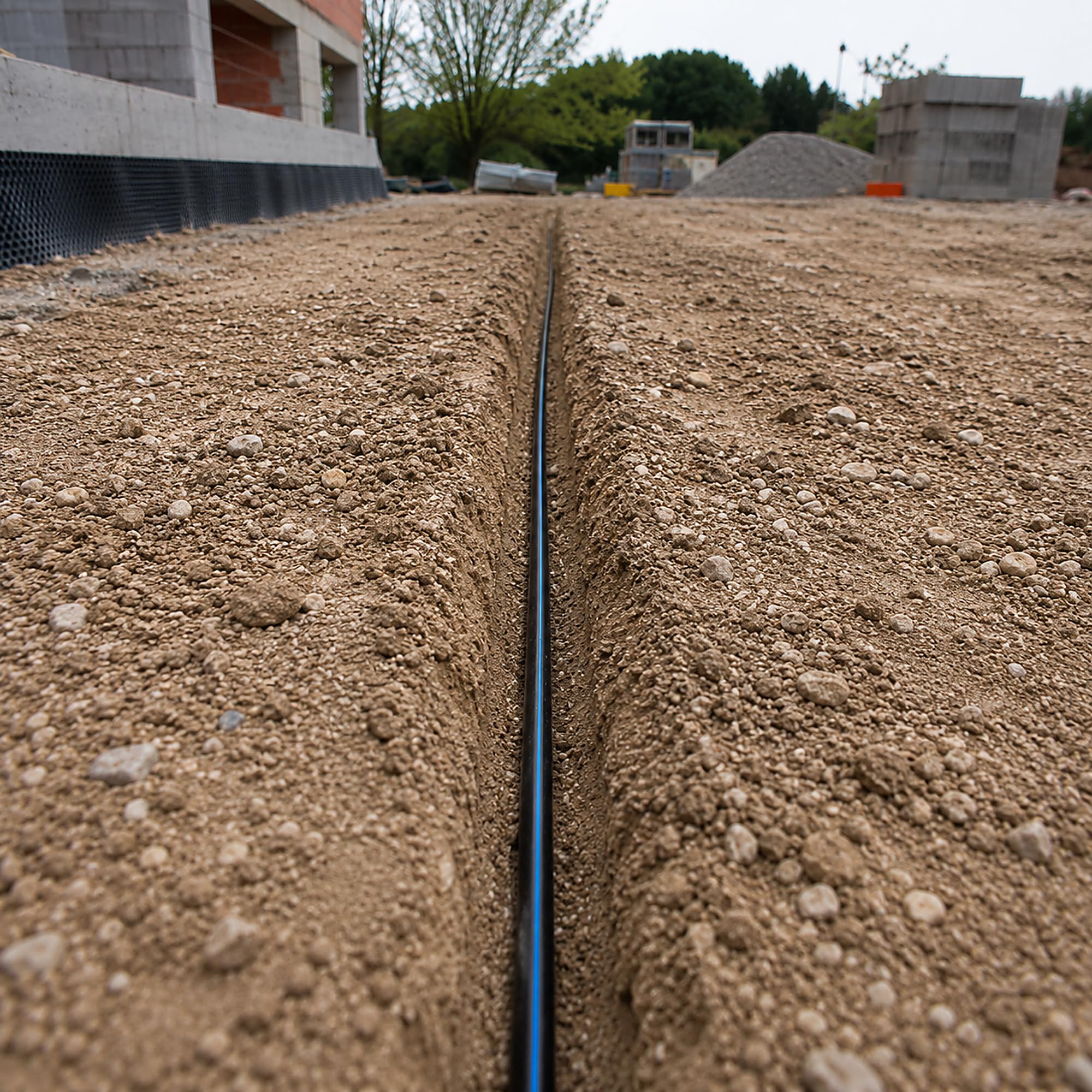 ESTO Tubo de Riego 16 PN 50 o 100 metros ⌀ 20 25 32, Tubo de Agua para Jardín, Tubo de Polietileno de Alta Densidad, Riego de Alta Presión, Huerto, Tubo para Riego (Ø 25mm, 100 metros)