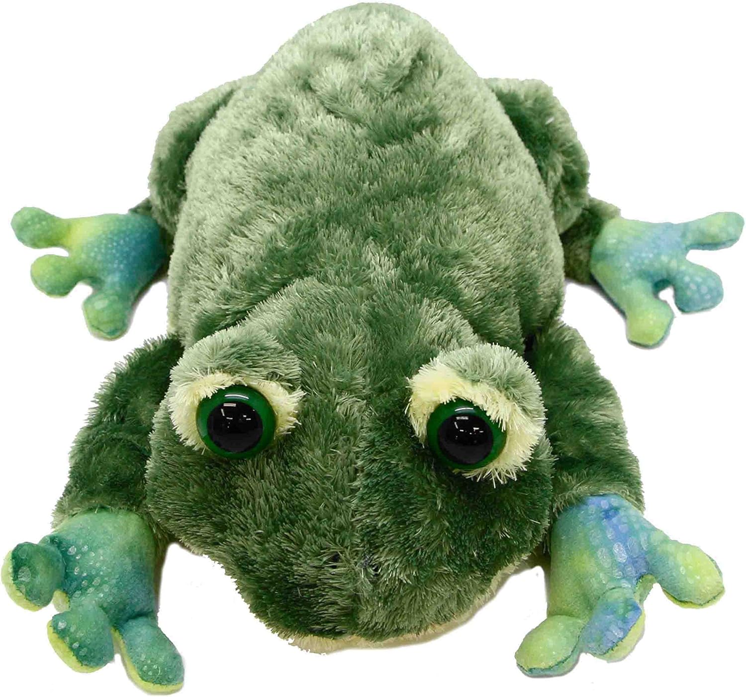 Amazon Co Jp オーロラ ワールド ぬいぐるみ ボディーパペット カエル 鳴き声サウンド入 おもちゃ