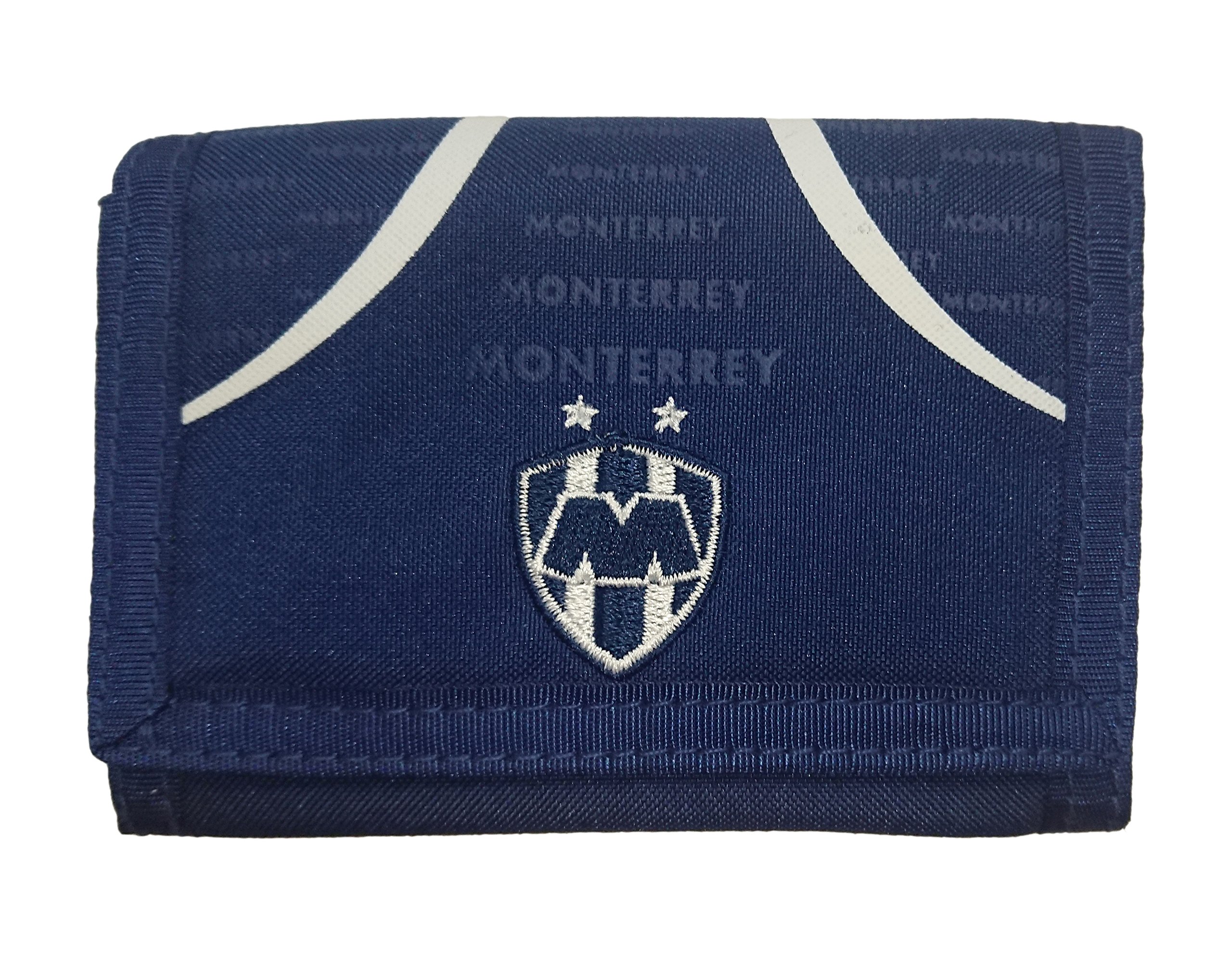 Monterrey Oficial Rinhox Wallet color Blue Hook-and-oop fastener