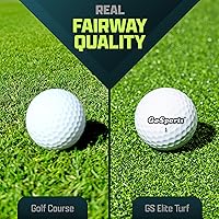 Vista 7 de GoSports Elite Golf Hitting Mat for Indoor and Outdoor Practice - Withstands About 150,000 Shots - Heavy-Duty Turf Driving Range Mats Works with