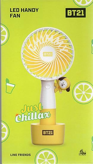 Amazon Bt21 公式 Led Handy Fan Usb充電式 扇風機 ハンディファン Chimmy Bts グッズ Ap03 アイドル 芸能人グッズ 通販