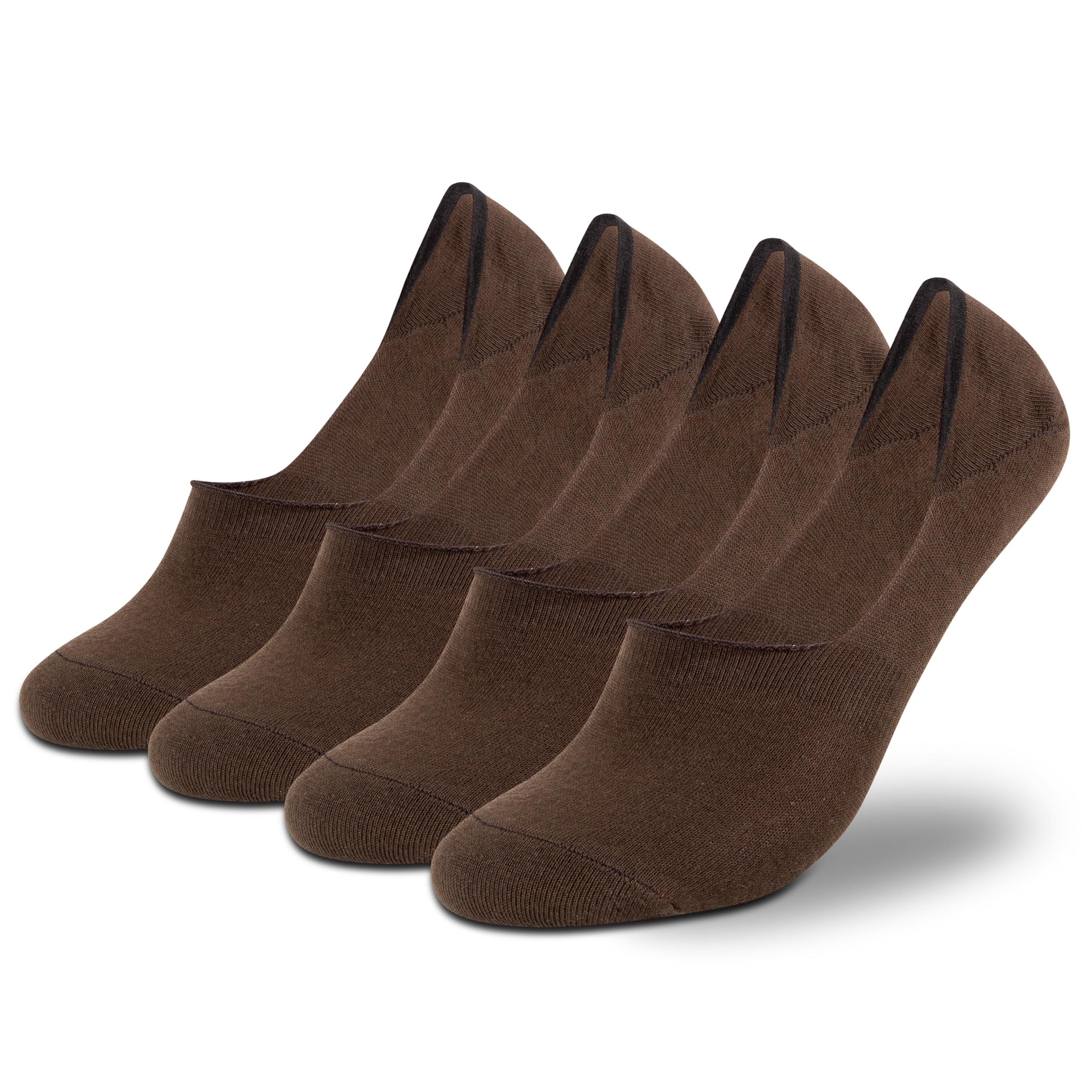 Supersox No Show Loafer Socks for Man | Combed Cotton | Breathable & Moisture Absorbent | Anti-Odour | Anti-Slip Grip | Low Cut Invisible Fit