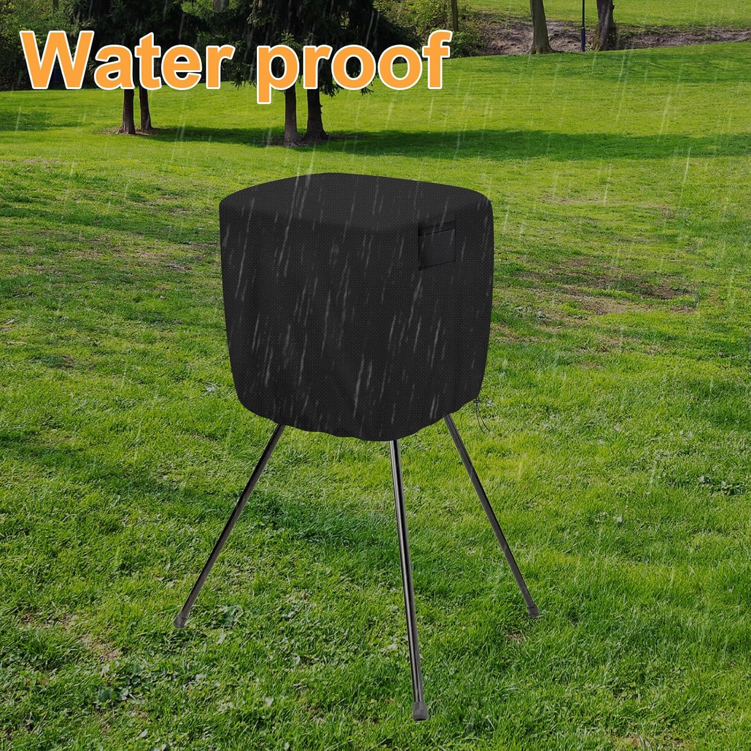 Pitching Machines Cover, Heavy Duty 600D Durable Waterproof Dustproof Covers, Universal Fit for Most Softball/Baseball Machines, All-Weather Indoor/Outdoor Protection( 31 x 29 x 34",Cover Only)