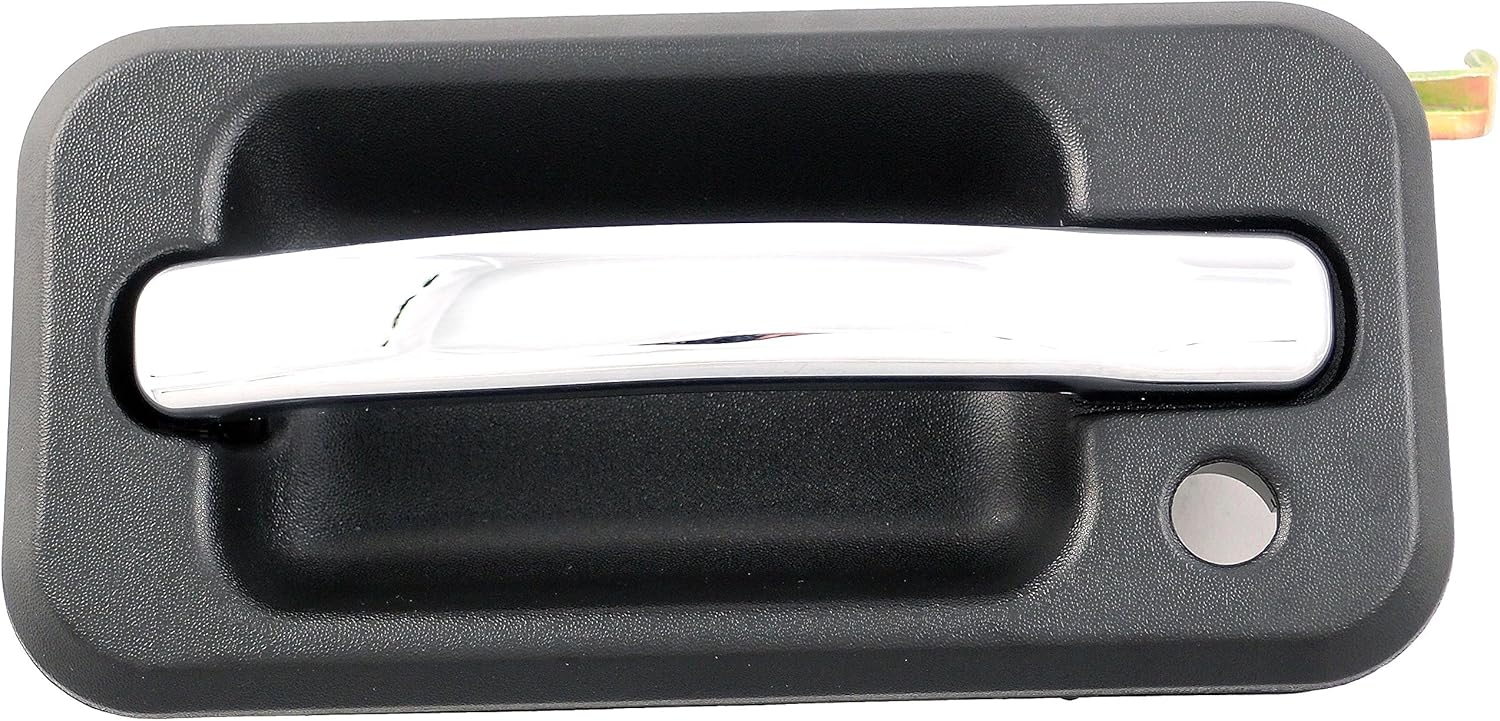 Dorman 83397 Front Driver Side Exterior Door Handle Compatible with Select Hummer Models, Chrome Lever and Black Housing